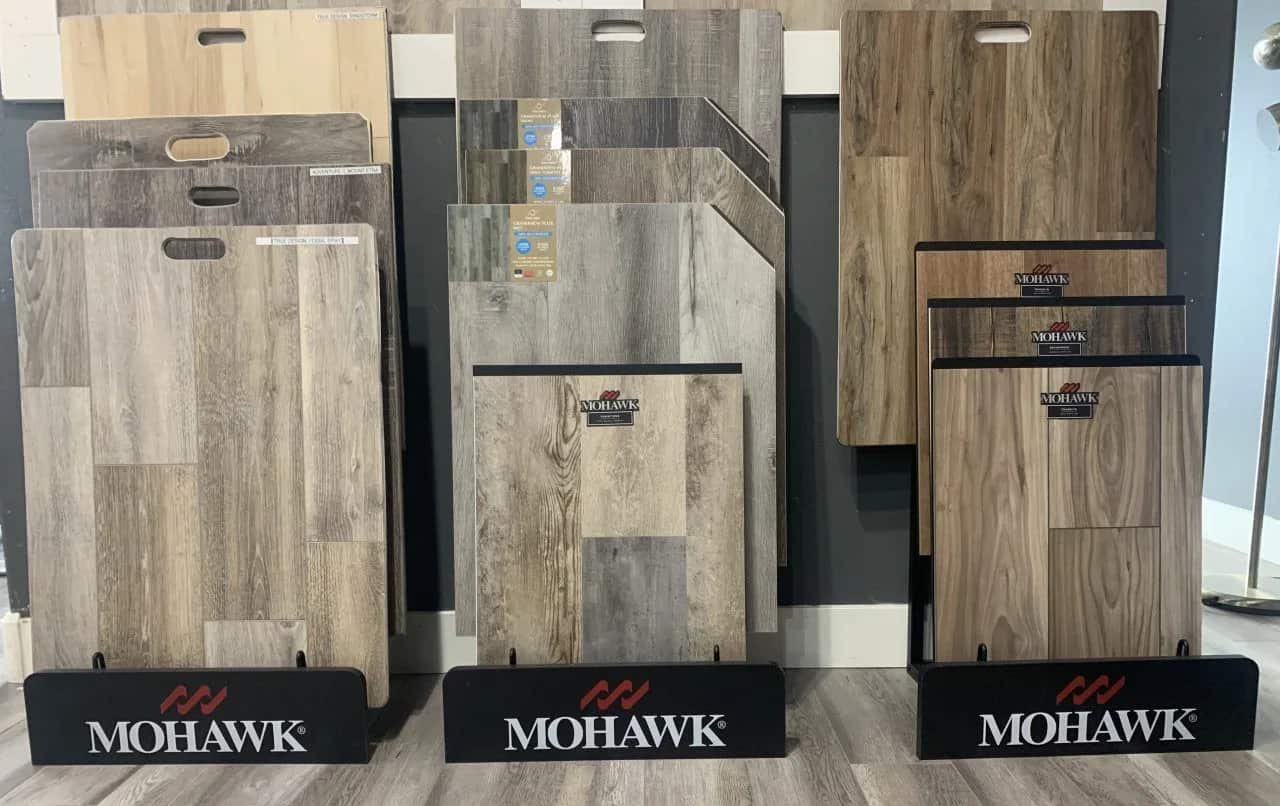 Luxury vinyl selections at The Floor Store