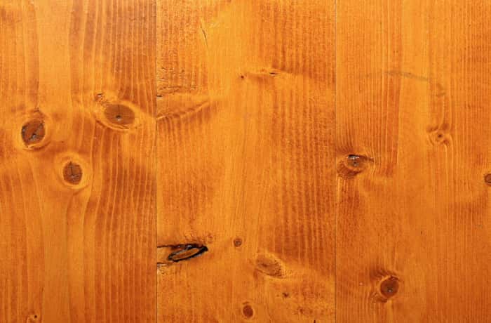 Satin hardwood finish