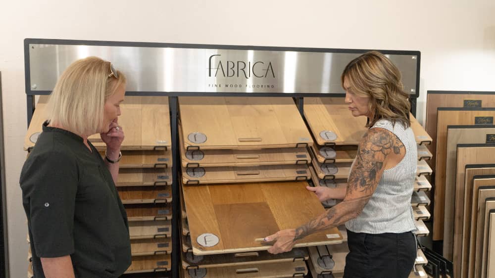 Wood flooring selections