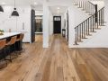 Kitchen with hardwood